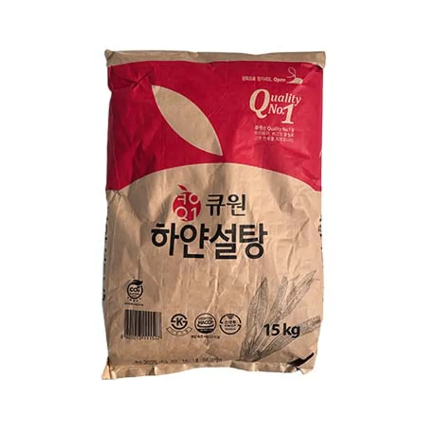 삼양사 큐원 하얀설탕 (백설탕) 15kg 이미지