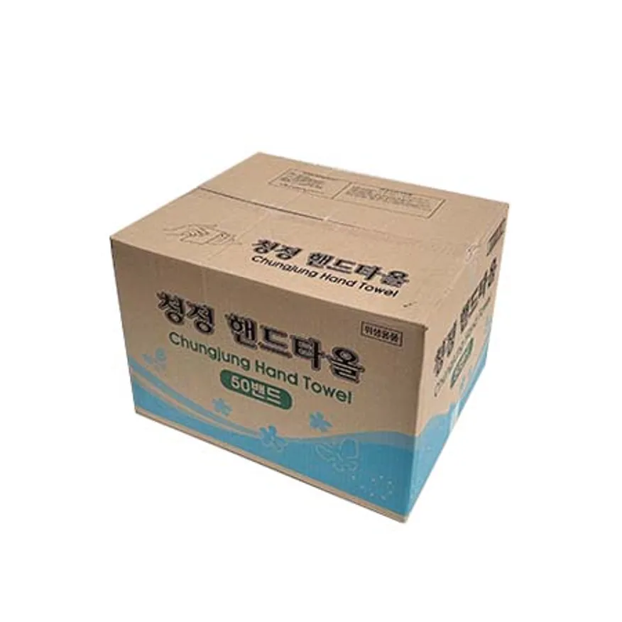 청정 핸드타올 210mm*200mm 50밴드 4500매 이미지