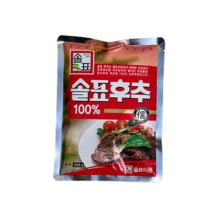 솔표후추 100%순후추 200g