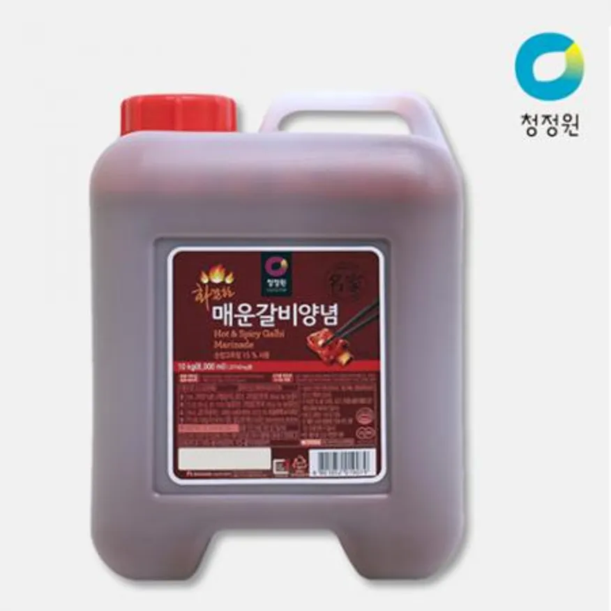 업소용 청정원 매운갈비양념 10kg -비품광장 이미지
