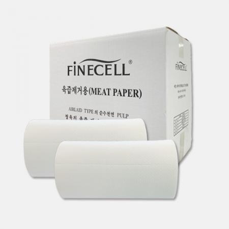 파인셀 육즙제거 흡수지 백색 2롤 미트페이퍼