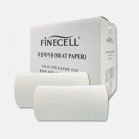 파인셀 육즙제거 흡수지 백색 2롤 미트페이퍼