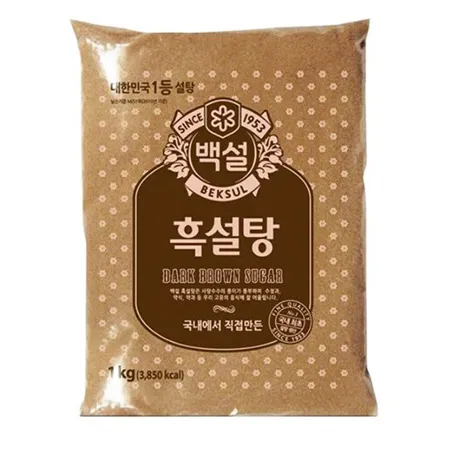 [스마일푸드]백설 흑설탕 kg