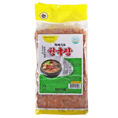[스마일푸드] 뚝배기표 청국장 2kg