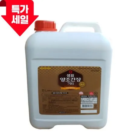 [스마일푸드]샘표 양조 간장 701S 15L