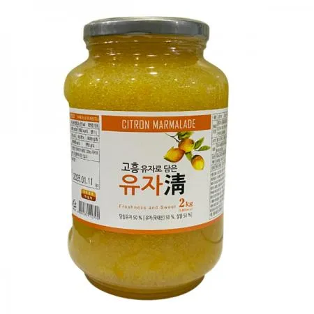 [스마일푸드] 고흥 유자청 2kg 