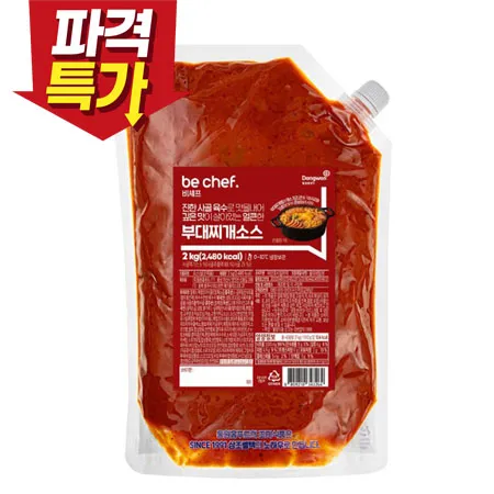 [스마일푸드] 비셰프 부대찌개소스 2kg