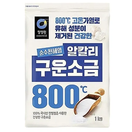 [스마일푸드] 대상 구운소금 1kg