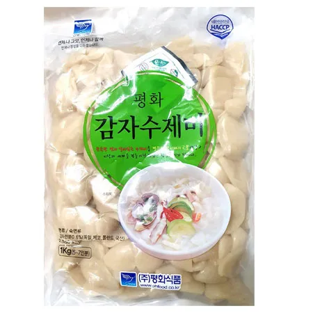 [스마일푸드] 평화 감자 수제비 1kg