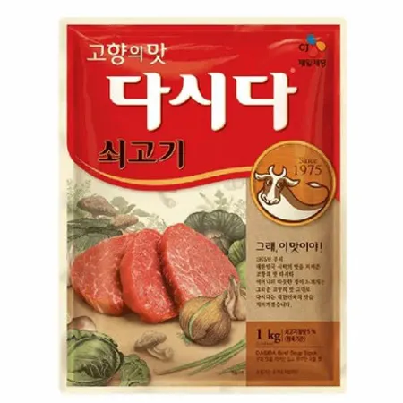 [스마일푸드]백설 소고기 다시다 1kg