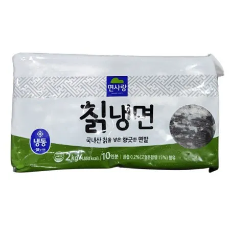 [스마일푸드] 칡냉면 면사랑 냉면사리 냉동 2kg