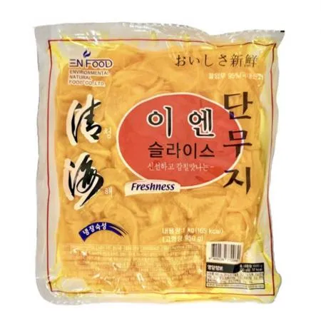 [스마일푸드] 이엔 쫄단무지 슬라이스 1kg