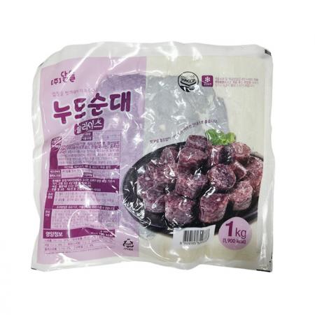 누드순대 슬라이스