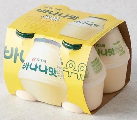 빙그레 바나나우유 4입