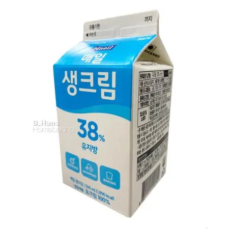 생크림 38%  500ml
