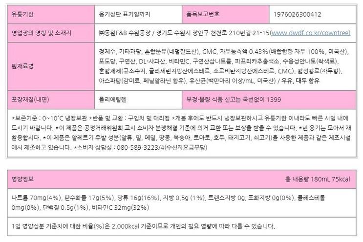 상품정보제공고시