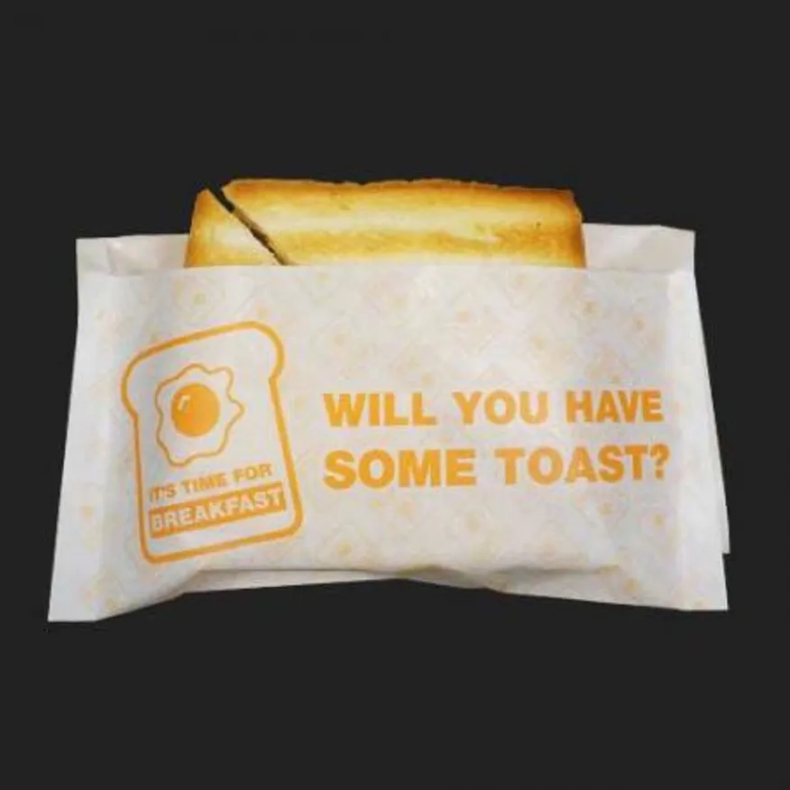 HC1 토스트 봉투 200x230mm 5000장 토스트 포장지 샌드위치포장 와플 계란빵 이미지