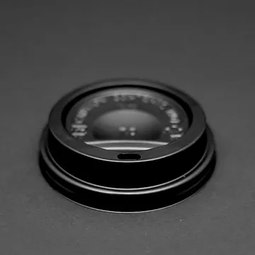 테이크아웃컵 리드 종이컵뚜껑 블랙 일반형 10/13온스용 1000개