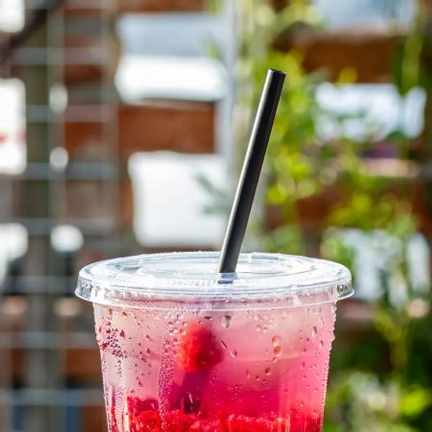 98파이 PET 아이스컵 뚜껑 평리드 플랫 평뚜껑 1000개 이미지