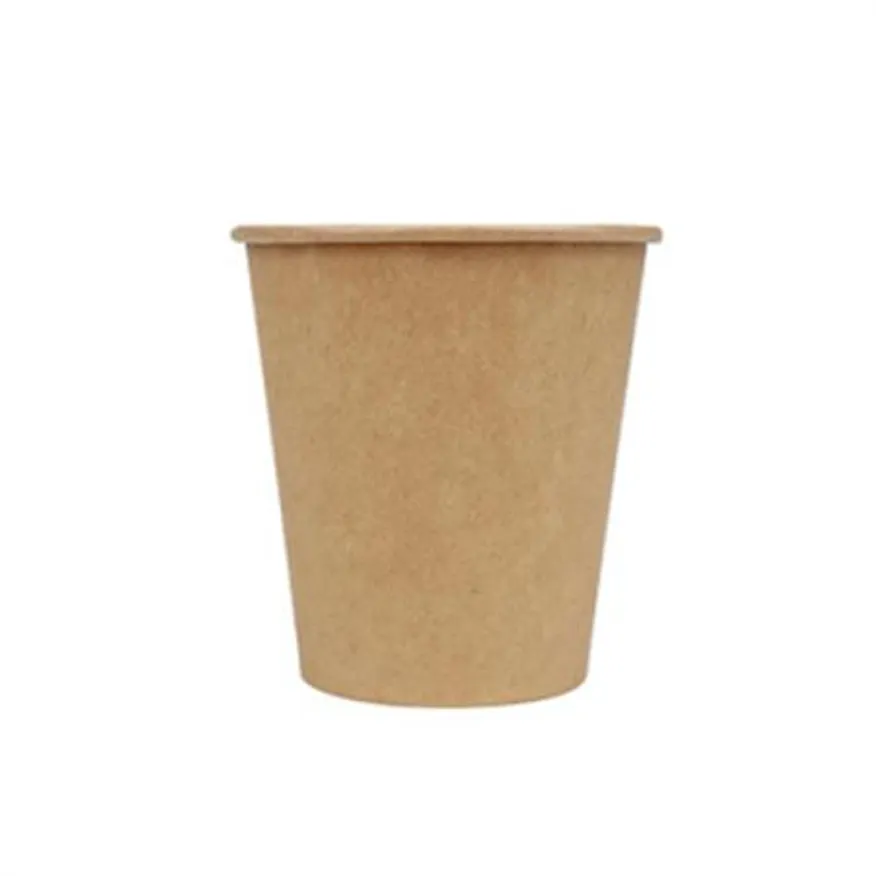 프리미엄 크라프트 6.5온스 종이컵 (무지) 이미지