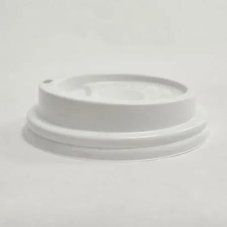 종이컵 뚜껑 일반형 화이트 90mm(12/16/20oz)종이컵용 이미지