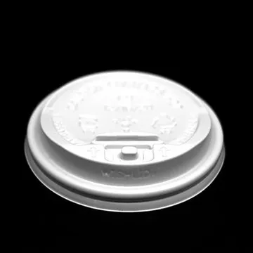 테이크아웃컵 리드 종이컵뚜껑 화이트 개폐형 10/13온스용 1000개