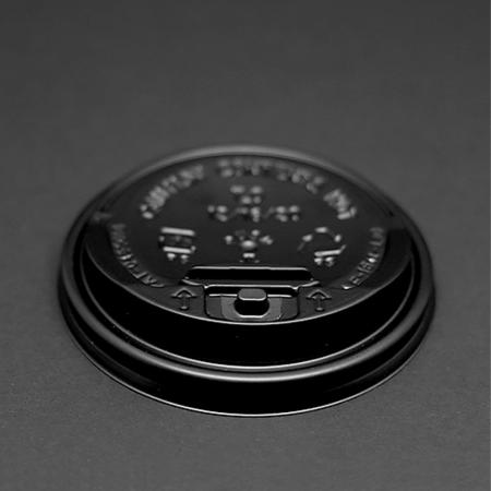 G 테이크아웃컵 리드 종이컵뚜껑 블랙 개폐형 10/13온스용 1000개