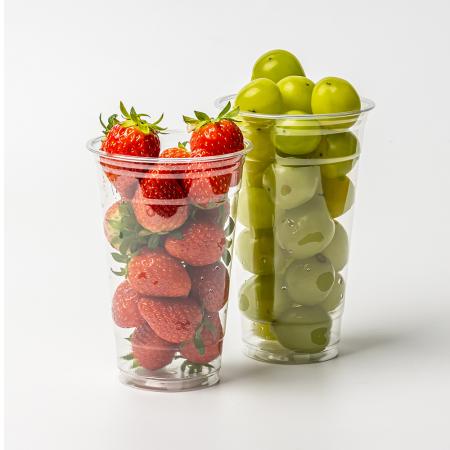 국내산 고급형 92파이 560ml(22온스) 1000개 일회용 투명컵 아이스컵 페트컵