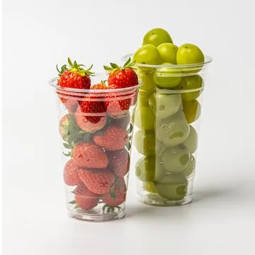 국내산 고급형 92파이 560ml(22온스) 1000개 일회용 투명컵 아이스컵 페트컵