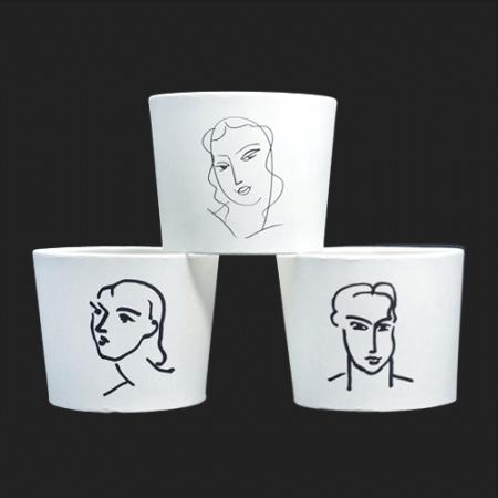 HC1 앙리마티스 컵지 에어홀더 (3종혼합) 12/16온스용 500개입