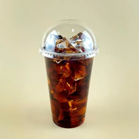 92파이 PET 아이스컵 돔리드 돔뚜껑 1000개 이미지