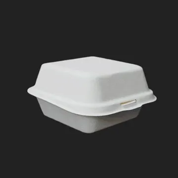 KY61 펄프용기 (화이트) 500개 햄버거 마카롱 케이크 포장