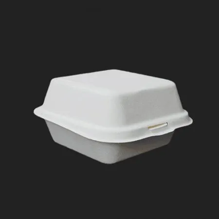 KY61 펄프용기 (화이트) 500개 햄버거 마카롱 케이크 포장