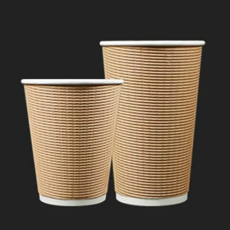 HC 3중 단열컵 베이직 크라프트 510ml(16온스) 500개 이미지