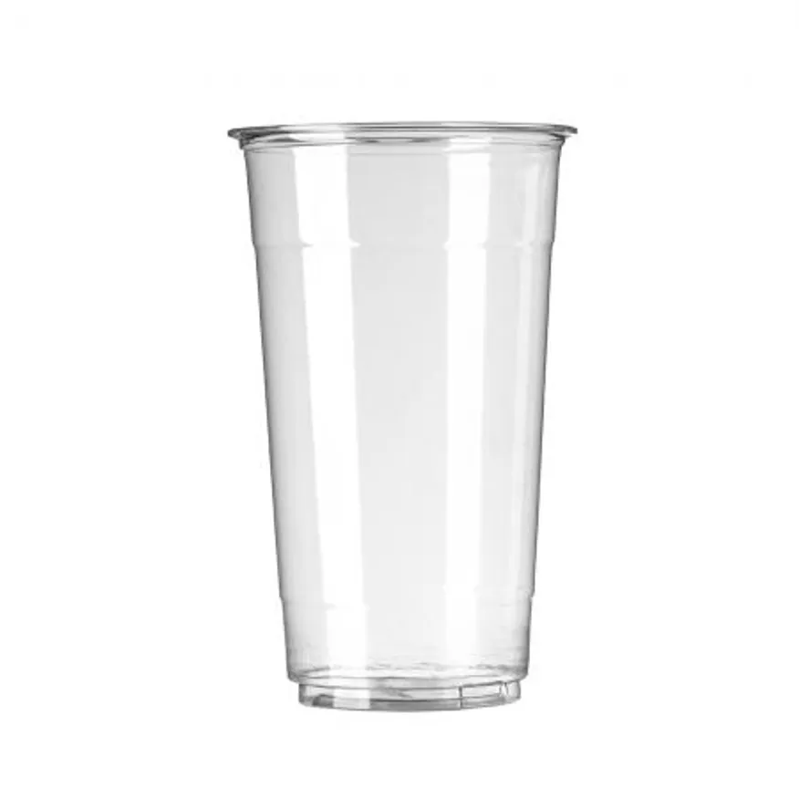 국내산고급형 107파이 960ml(32온스) 투명 PET컵 아이스컵 500개 이미지