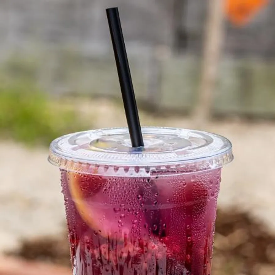 98파이 PET 아이스컵 뚜껑 평리드 플랫 평뚜껑 1000개 이미지