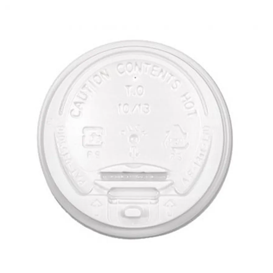 G 테이크아웃컵 리드 종이컵뚜껑 화이트 개폐형 10/13온스용 1000개 이미지
