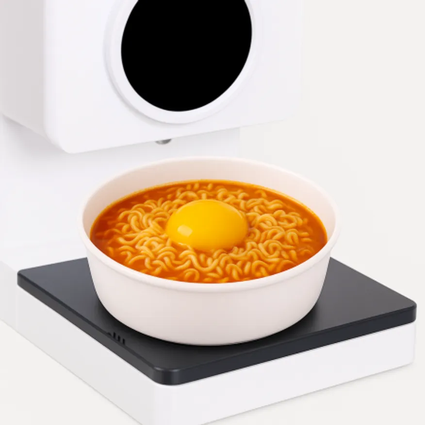 DK 인덕션 라면용기 1600호 300개 한강라면 이미지