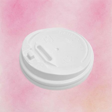 종이컵 뚜껑 개폐형 화이트 84mm(10/13oz)종이컵용