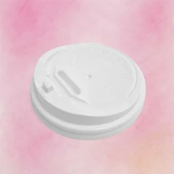 핫컵 리드 개폐형 화이트 84mm(10/13oz)종이컵용