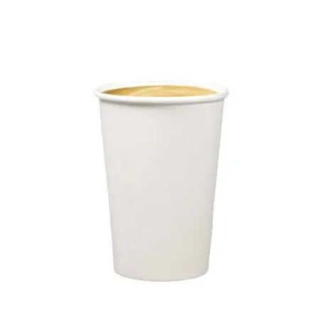 고급형 H 390ml (13온스) 고강도 종이컵 백색 무지 국산 1000개 이미지