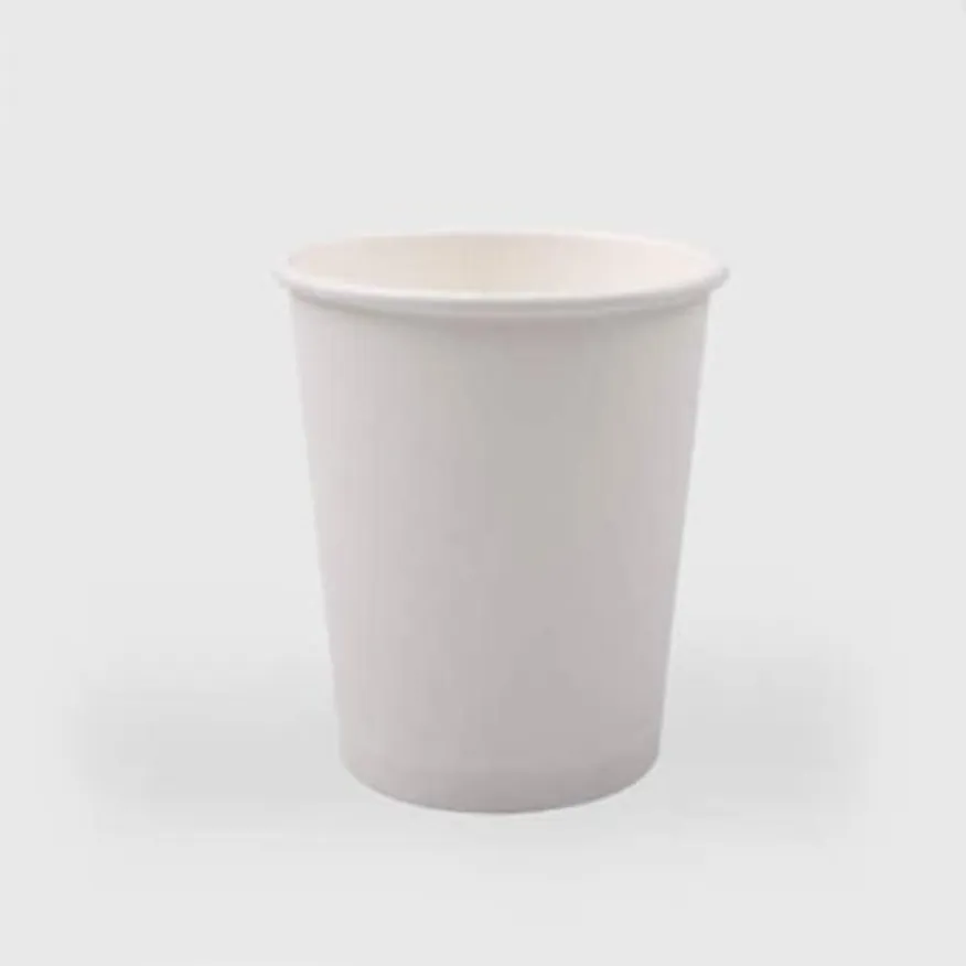 고급형 H 300ml (10온스) 고강도 종이컵 백색 무지 국산 1000개 이미지