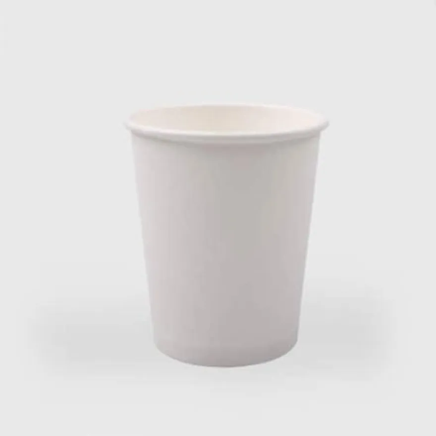 고급형 H 300ml (10온스) 고강도 종이컵 백색 무지 국산 1000개 이미지