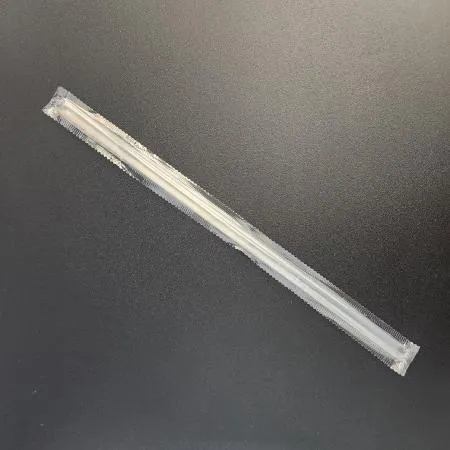 7mmx25cm 투명 일자빨대 개별포장 10,000개입 이미지
