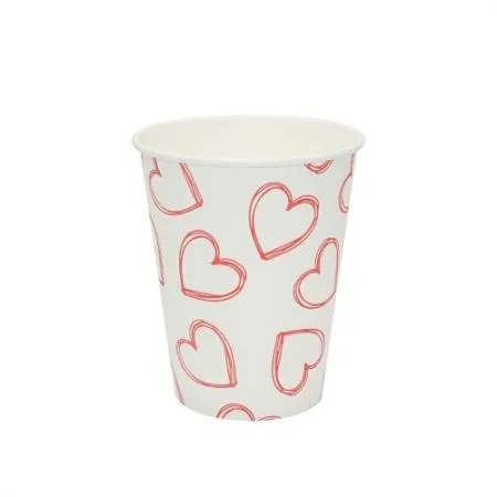 E 235ml(9온스) 음료컵 폴인러브 1000개 슬러시 닭강정 고구마스틱