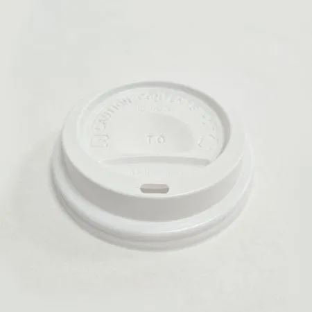 종이컵 뚜껑 일반형 화이트 90mm(12/16/20oz)종이컵용 이미지