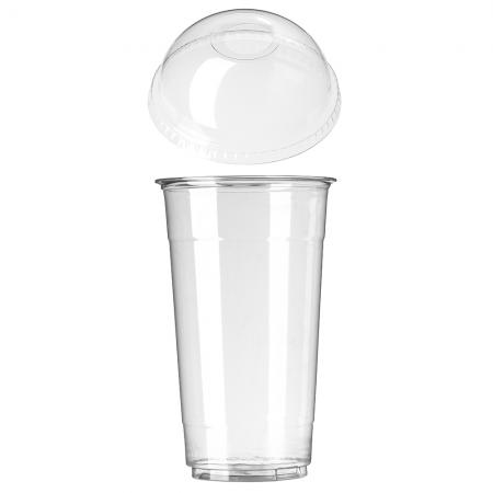 [100개세트]107파이32온스 아이스컵+돔뚜껑 100개 세트