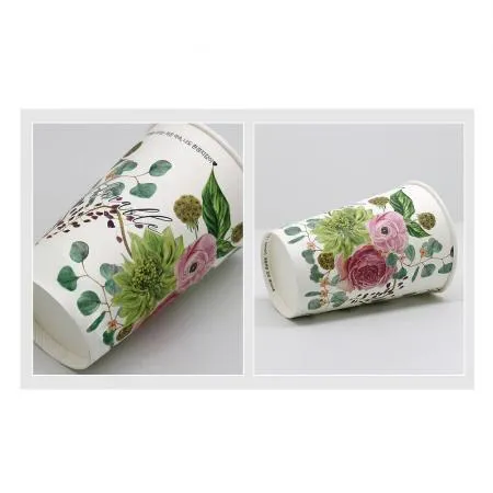 G 390ml(13온스) 친환경 테이크아웃 디자인 종이 커피컵 어도러블 1000개 이미지