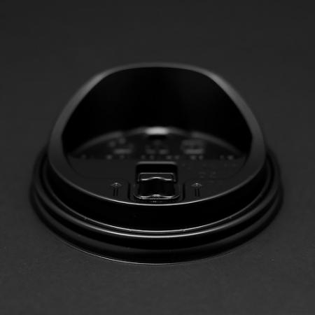 G 테이크아웃컵 리드 종이컵뚜껑 블랙 머그리드 12/16온스용 1000개