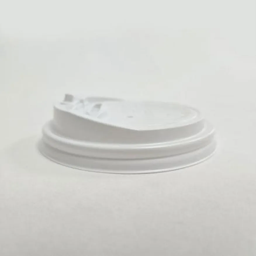 종이컵 뚜껑 개폐형 화이트 90mm(12/16/20oz)종이컵용 이미지